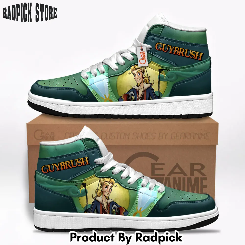 Guybrush air jordan high topsneakers game monkey island shoes  rp0245133